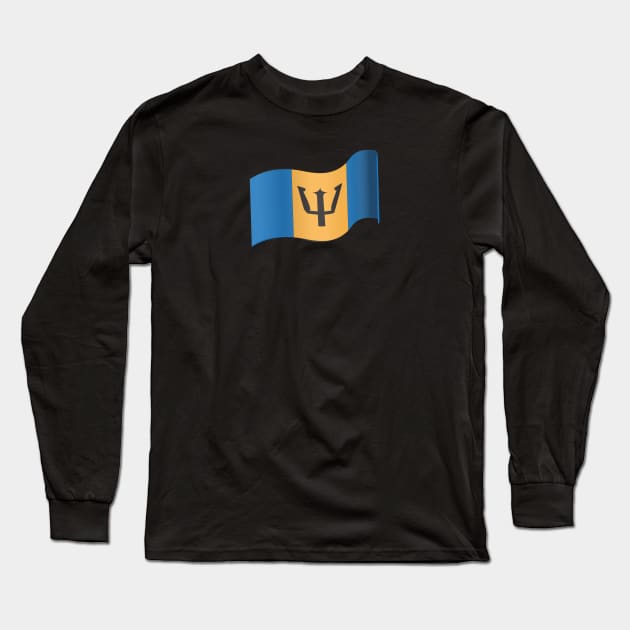 Barbados Long Sleeve T-Shirt by traditionation